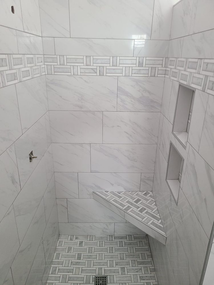 Bathroom Tiling for Cox Tile and Stone in Clinton, UT