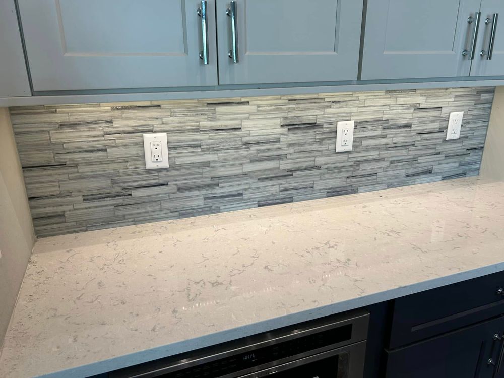 Transform your kitchen or bathroom with our Custom Backsplash service, offering personalized designs and expert installation to enhance the beauty and functionality of your space. for Bravery Tile in Inverness, FL