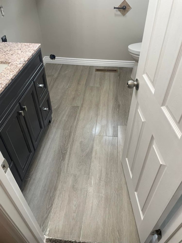 Transform your home with our expert flooring services. From hardwood to tile, we provide professional installation and quality materials, ensuring durable and beautiful floors that enhance your living space. for AKP Construction in Elwood, UT