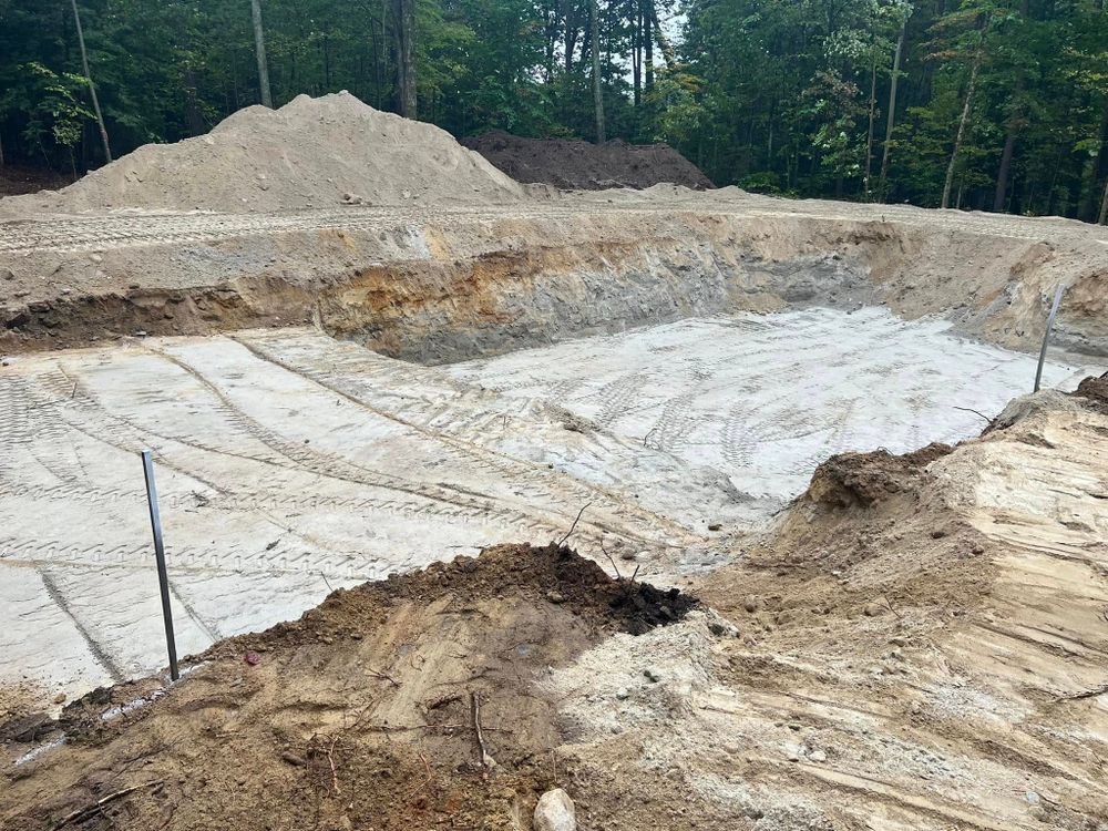 Excavating for M.J. Merrill & Sons Excavation in Manchester, NH