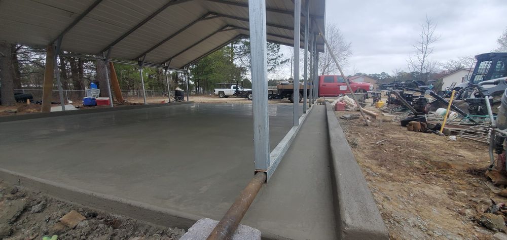 New Concrete for Herrera's Concrete & Pressure Washing Services in Fayetteville, NC