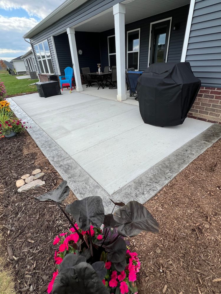 Patios for Ibarra Concrete Services LLC in Detroit, MI