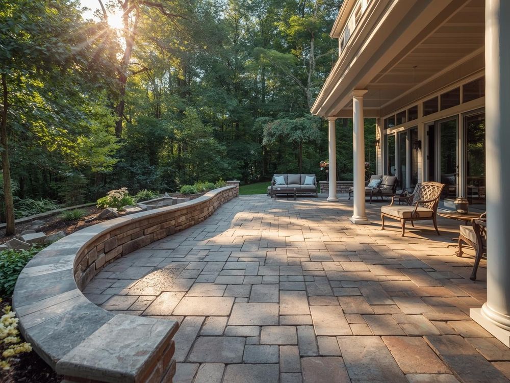 Enhance your outdoor space with our expert concrete patio installation. Our comprehensive concrete services ensure durability, aesthetic appeal, and functionality tailored to fit seamlessly into your home's landscape design. for Abros Concrete in Salt Lake City, UT