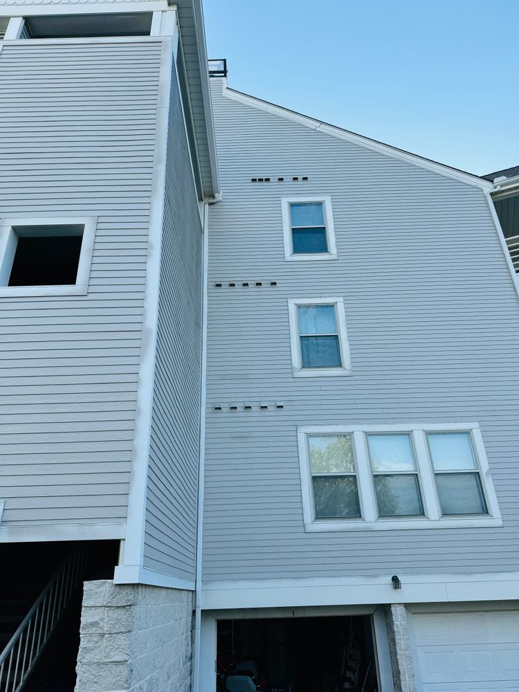 Exterior painting for Erie Builders & Construction in Sandusky, OH