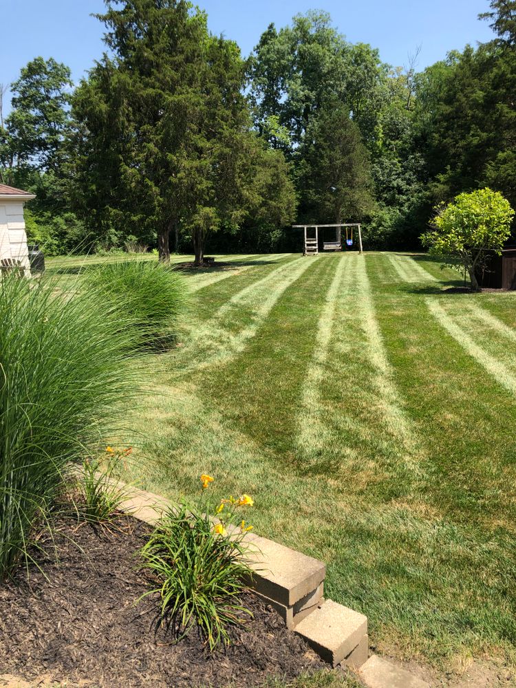 Our Residential Lawn Care service includes mowing, trimming, edging, weeding and fertilizing to keep your lawn healthy and beautiful. Let us take care of your landscaping needs so you can enjoy a lush outdoor space. for Norvell's Turf Management, Inc in Middletown, OH