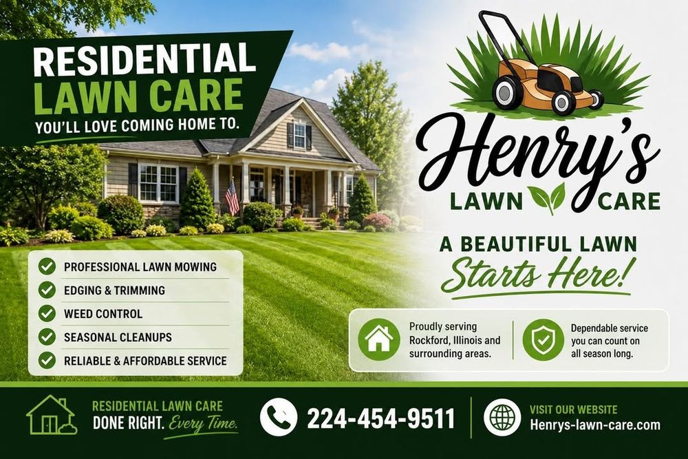 All Photos for Henry's Lawn Care in Rockford, IL