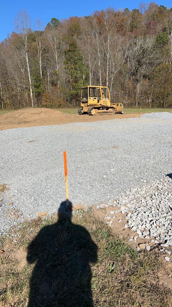 Excavating for Double V Services in Dickson, TN