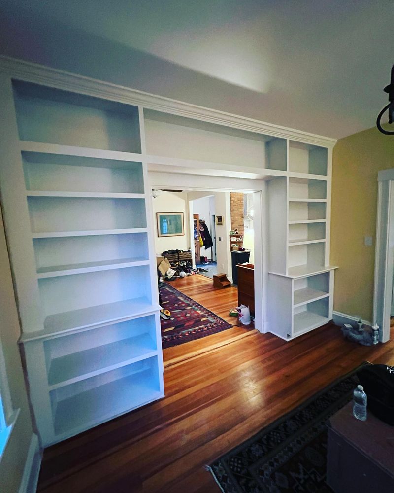 Transform your space with our Custom Cabinet Design service, offering personalized solutions tailored to fit your style and needs, crafted by skilled artisans for exceptional quality and functionality. for Right Angle Carpentry in Hanson, MA