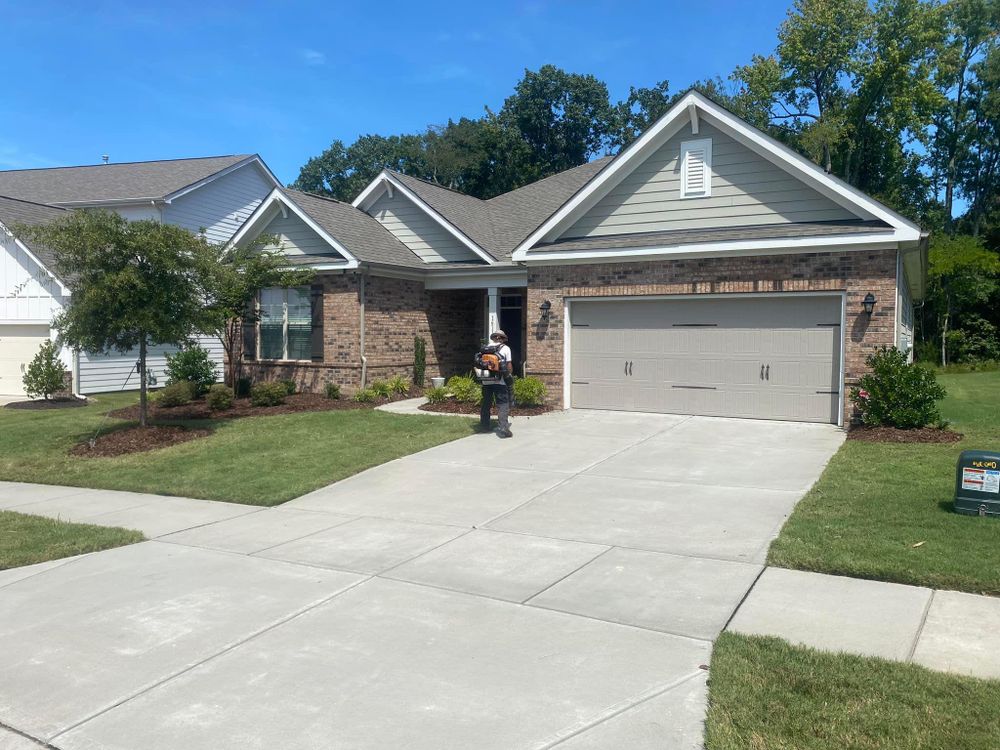 Mulching for America's Top Pick Lawn & Landscaping in Gastonia, NC