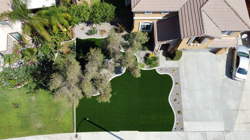Drone Photos for Aidan Jade Landscaping in Riverside County, CA