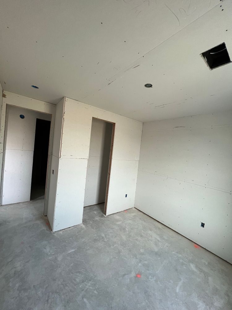 Drywall Install for Anguiano Home Renovations in Sherman, TX