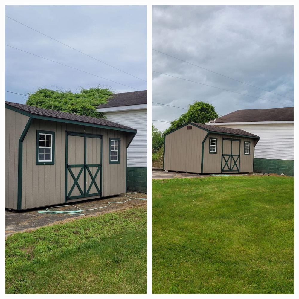 Revitalize your home's curb appeal with our expert exterior painting service, featuring high-quality paints and professional application to ensure a beautiful, durable finish that withstands the elements for years. for Davis Mowing & Odd Jobs in Science Hill, KY