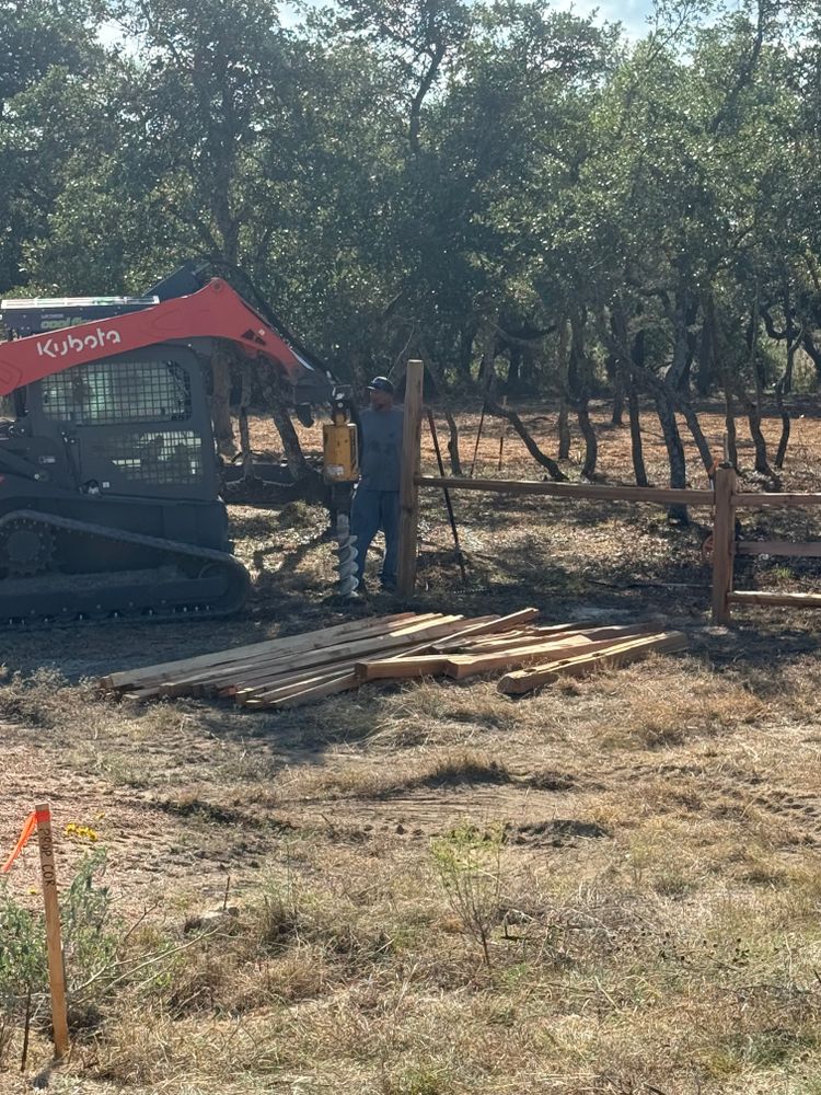 Ranch Fencing for 512 Land Clearing in Blanco County, TX