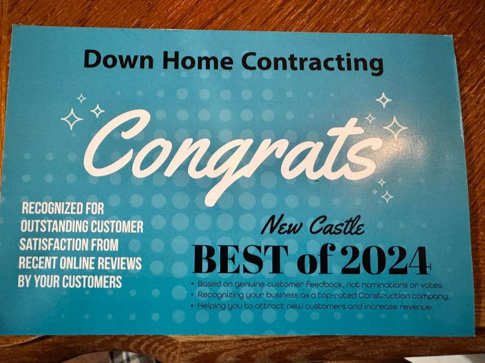 All Photos for Down Home Contracting in New Castle, PA