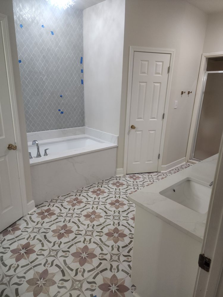 Bathroom Renovation  for Griff Construction and Property Management in Brandon, MS