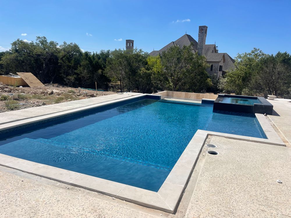 Residential Pools for JV Pool & Associates in San Antonio, Tx.