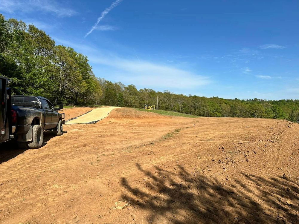 Our Site Preparation service ensures a smooth septic system installation by expertly clearing and grading the land, evaluating soil conditions, and preparing your property for efficient and trouble-free septic operation. for Boyd Septic & Utility LLC in West Fork, AR