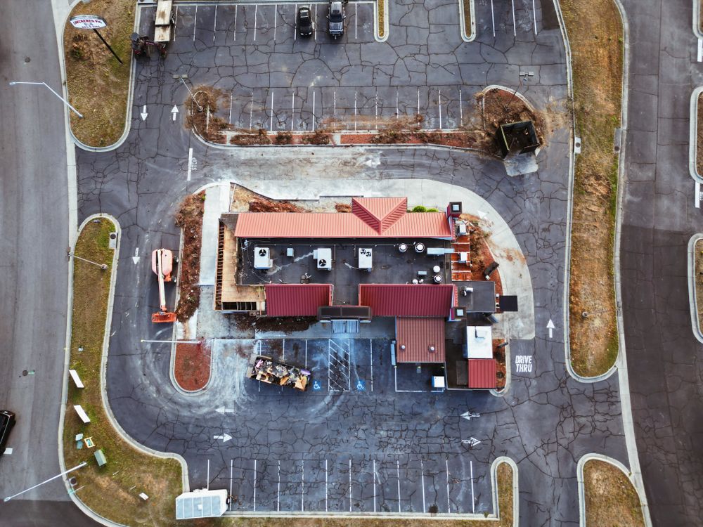 Commercial Mellow Mushroom Buildout (Danville, Va) for Cedar Ridge Construction in Danville, VA