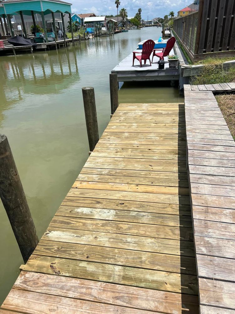 Our Docks service offers quality construction and demolition expertise to homeowners, ensuring the perfect design and installation of docks for your waterfront property. for Raw Demo And Construction,LLC in Rockport, TX