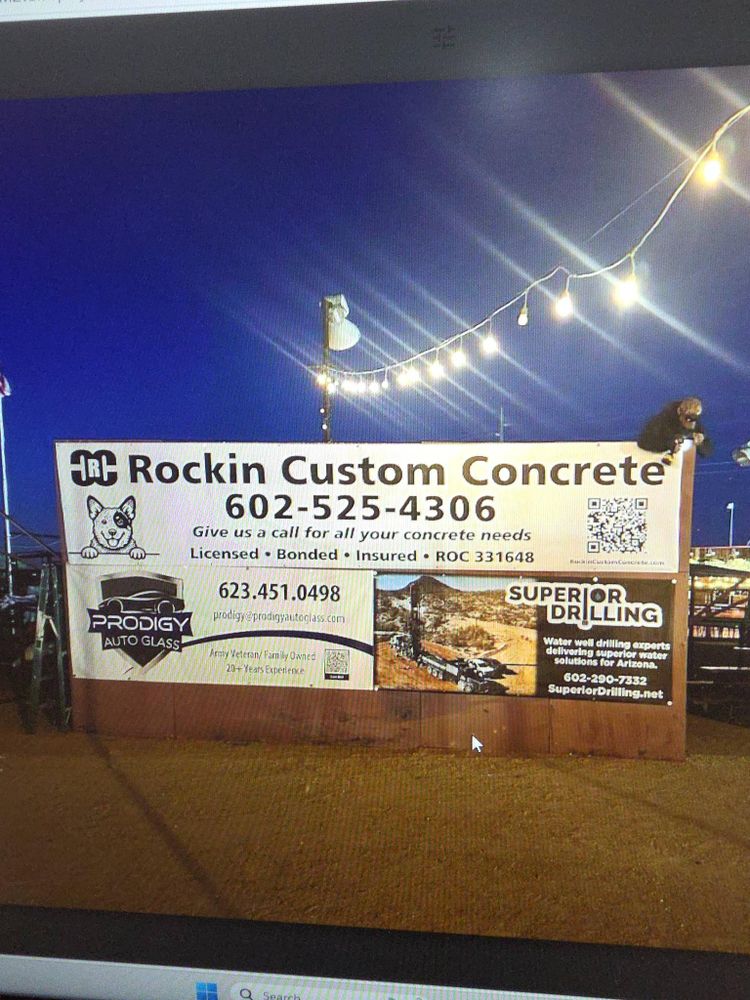 All Photos for Rockin Custom Concrete  in Litchfield Park, AZ