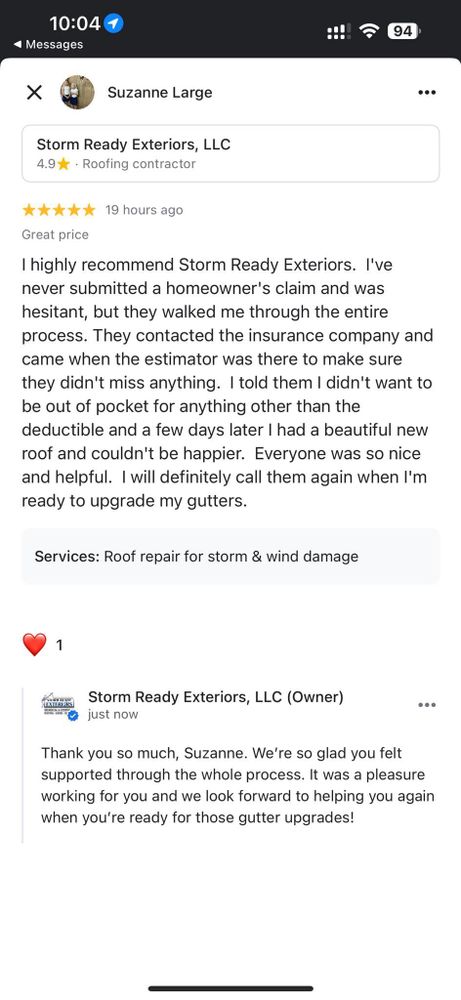 All Photos for Storm Ready Exteriors in Chesapeake Beach, MD