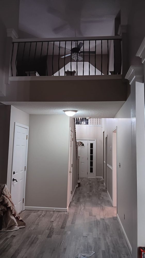 Fence and Full Home Interior Painting and Drywall repair for Dead Tree General Contracting in Carbondale, Illinois