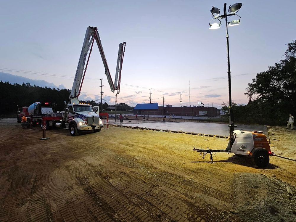 Concrete for T&J Concrete in Anderson, SC