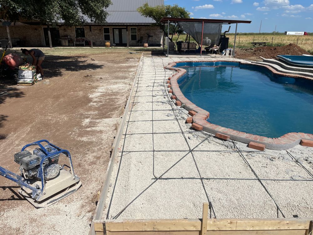 Discover our exceptional pool service for transforming your backyard with a stunning fiberglass pool. Our expert team will create a luxurious oasis where you can relax and enjoy the water. for Crete-Fleet in Abilene, TX