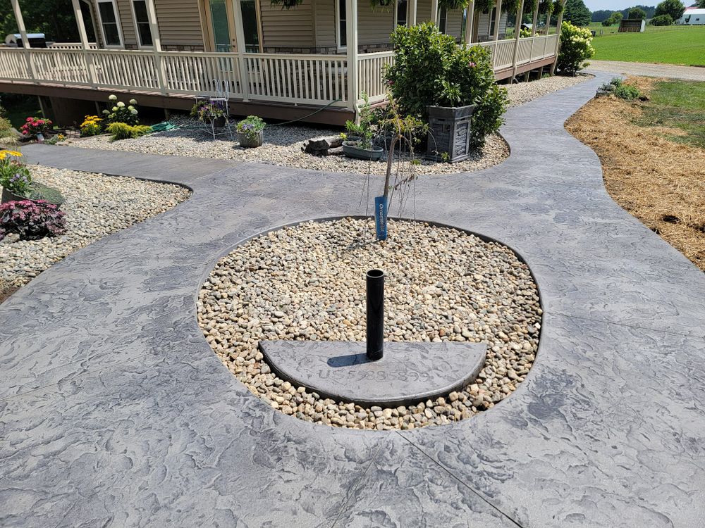 Transform your outdoor space with our Sidewalk Installation service. Our experienced team will install durable and visually appealing sidewalks, enhancing the beauty and functionality of your home's exterior. for JB WORX in Angola,, IN