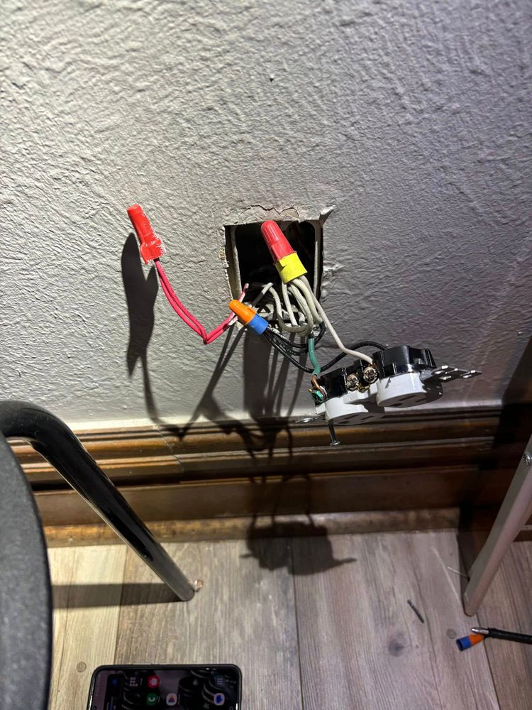 Our Outlet and Switch Installation service provides homeowners with professional, safe, and efficient installation of electrical outlets and switches to enhance energy access while ensuring code compliance for your home’s safety. for Light In The Dark Electric in Denver, CO