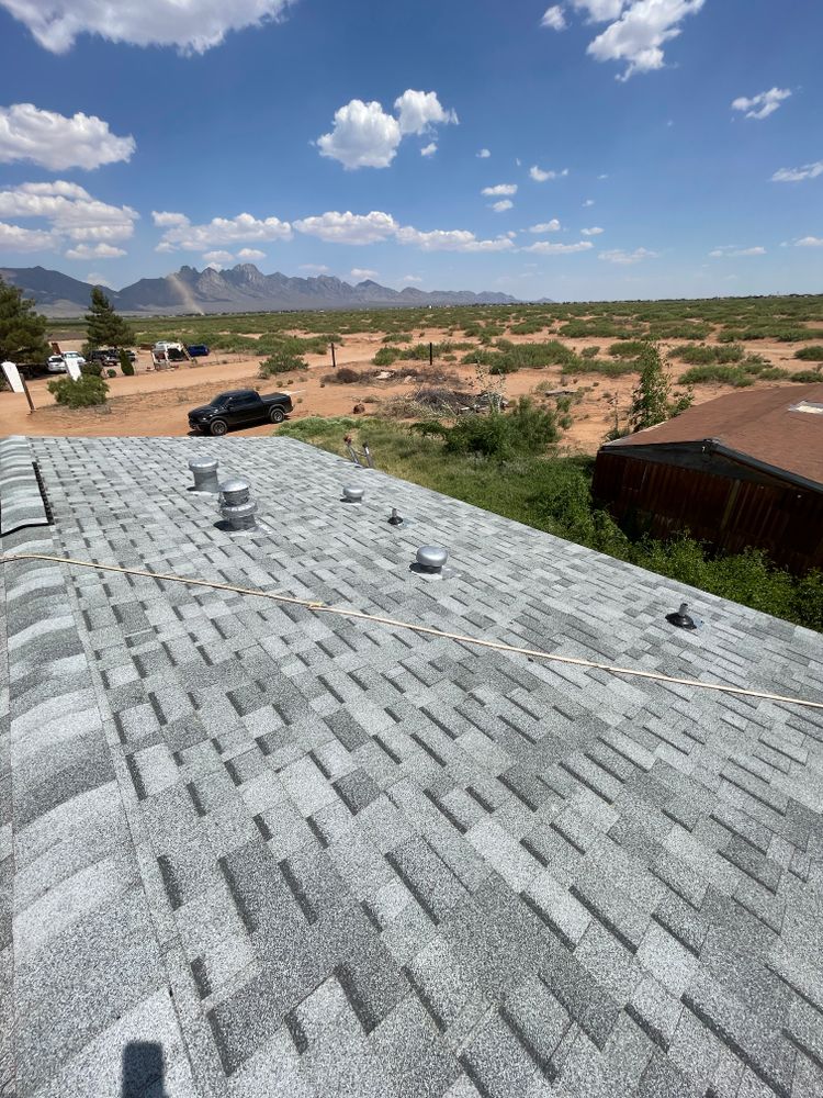 Shingled Roofs for Organ Mountain Roofing & Construction in Las Cruces, NM