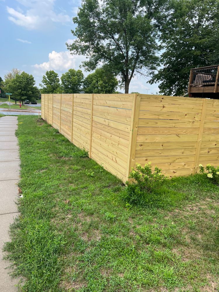 Wood Fences for 321 Fence Inc. in Faribault, MN