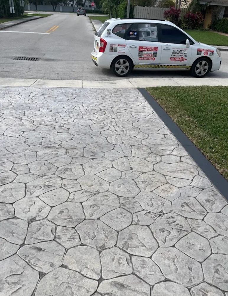All Photos for Beautiful and Affordable Stamped Concrete by Castilla Concrete Finish Design Corp in Sunrise, FL