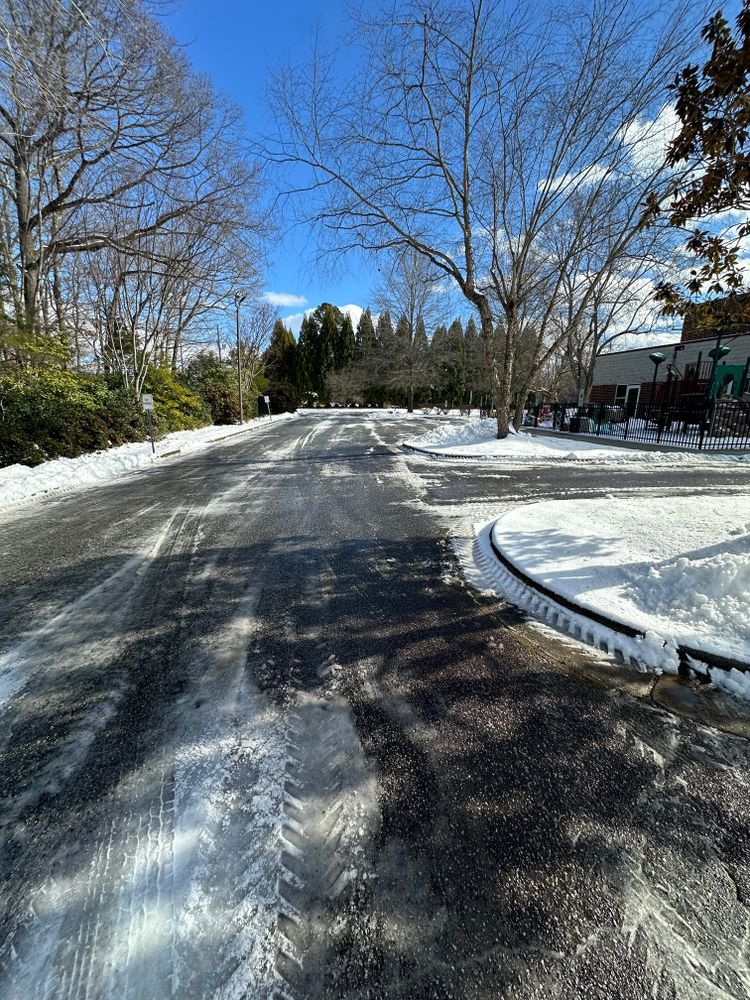 Our Snow Removal and Ice Management service ensures safe, clear parking lots, driveways and walkways by efficiently removing snow and ice, reducing hazards, enhancing accessibility, and providing peace of mind for businesses and homeowners alike. for Kyle's Lawn Care in Kernersville, NC