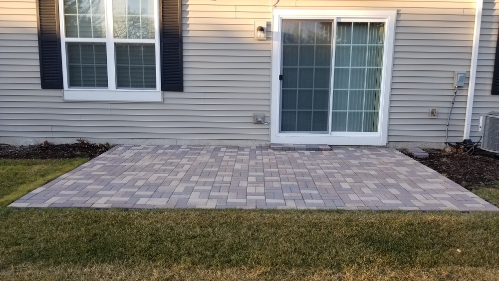Brick Paver Patios for Daybreaker Landscapes in McHenry County, Illinois
