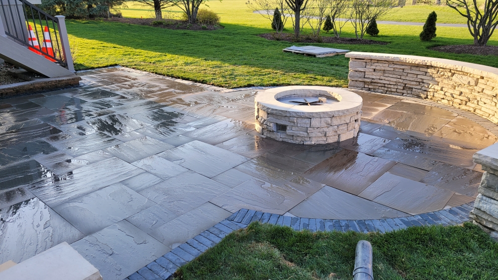 Brick Paver Patios for Daybreaker Landscapes in McHenry County, Illinois