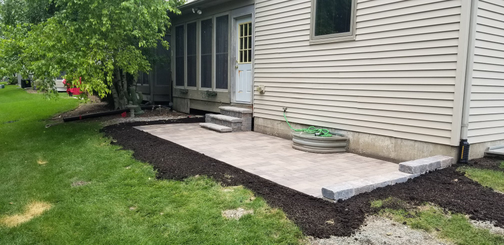 Brick Paver Patios for Daybreaker Landscapes in McHenry County, Illinois