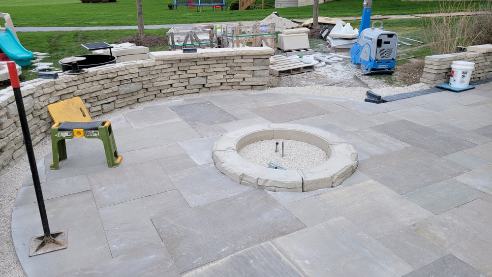 Brick Paver Patios for Daybreaker Landscapes in McHenry County, Illinois