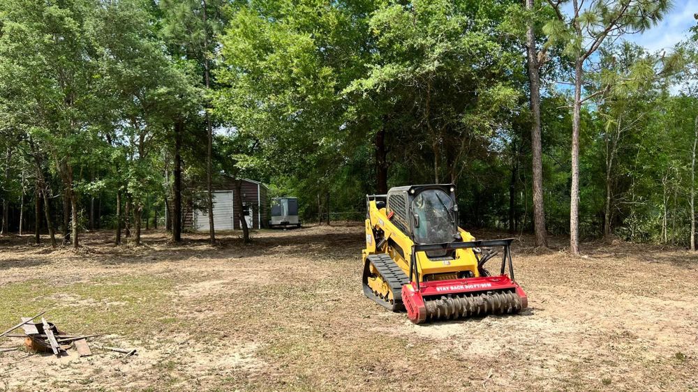 Land Clearing in Milton,, FL White’s Land Maintenance