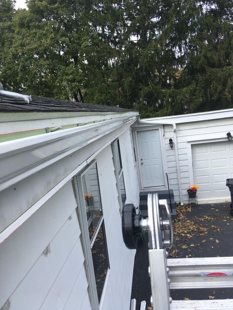 Gutter Filter & Guard Installation for Prestige Construction and Cleaners in Schenectady, NY