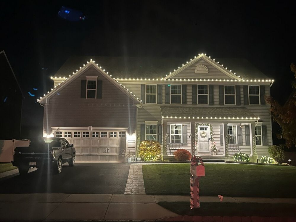 Christmas Lights for Curb Appeal Power Washing in Waretown, New Jersey