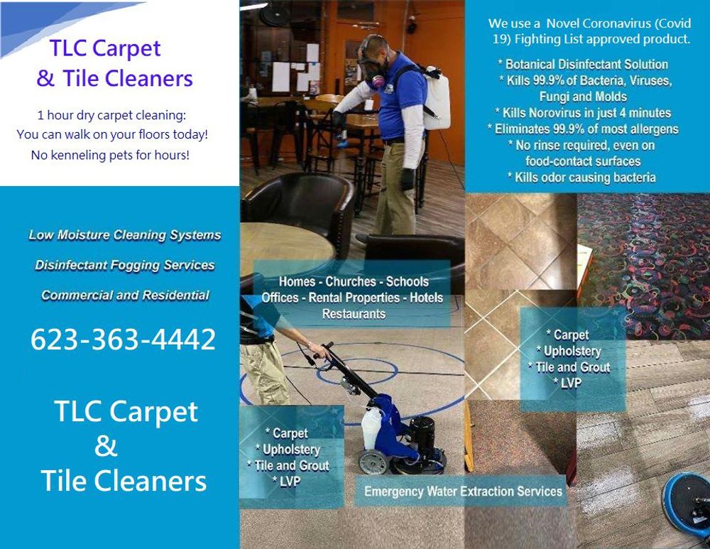 Tile and Grout Cleaning for TLC Tile Cleaning & Restoration in Surprise, Arizona
