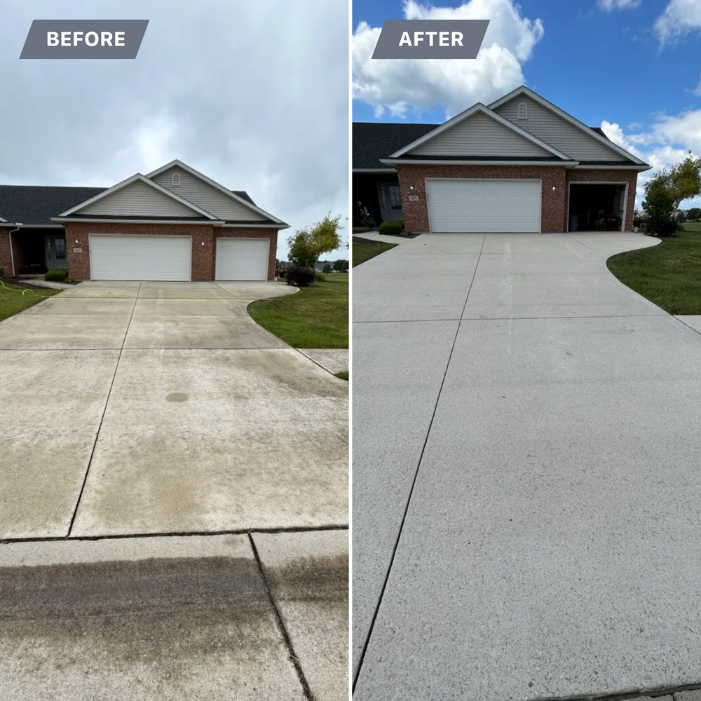 DRIVEWAY WASHING for X-treme Pro Wash in Huntsville, OH