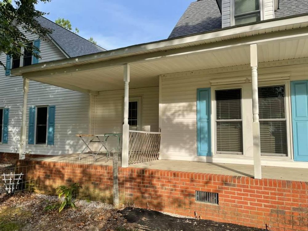 Home Softwash for Sabre's Edge Pressure Washing in Greenville, NC