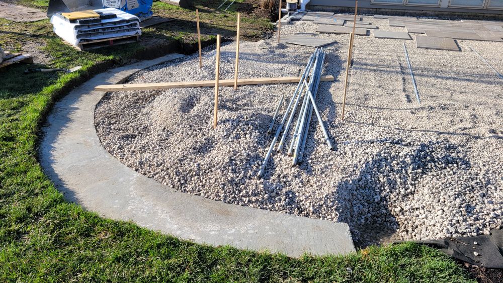 Brick Paver Patios for Daybreaker Landscapes in McHenry County, Illinois