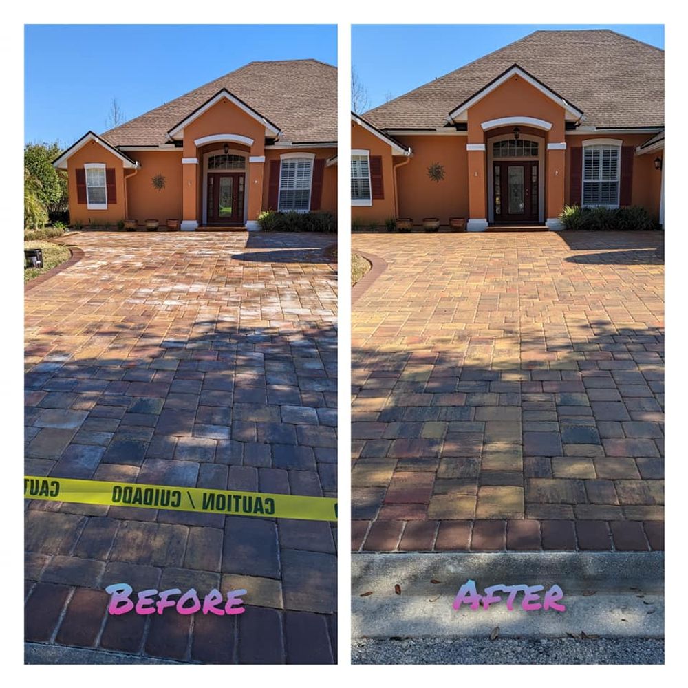 Pressure Washing & Paver Sealing in Jacksonville, FL Tabler Pressure