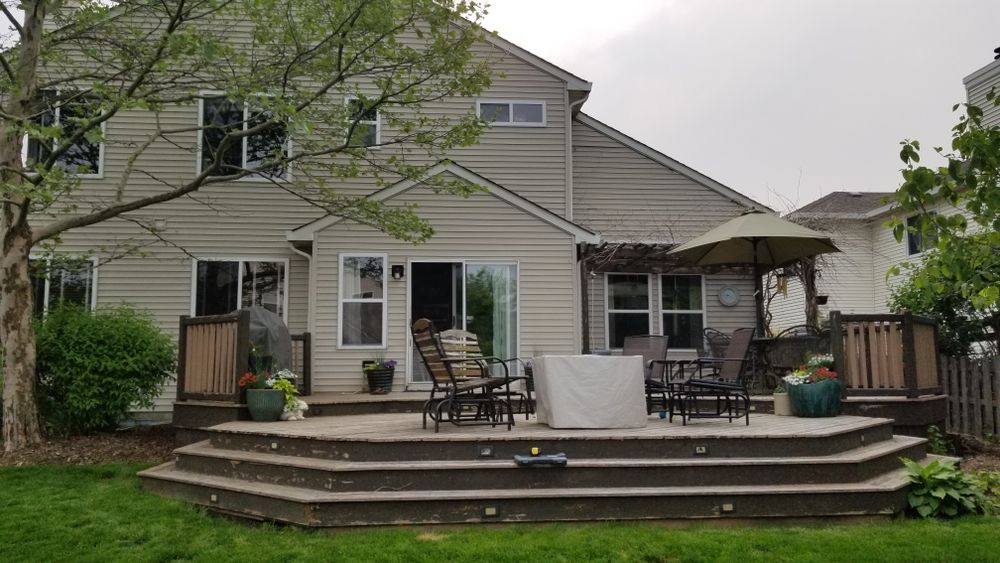 Before and After for Daybreaker Landscapes in McHenry County, Illinois