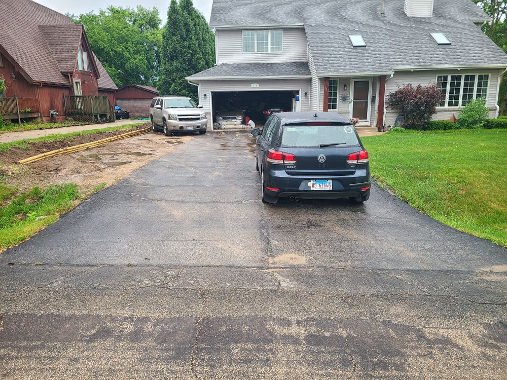 Before and After for Daybreaker Landscapes in McHenry County, Illinois