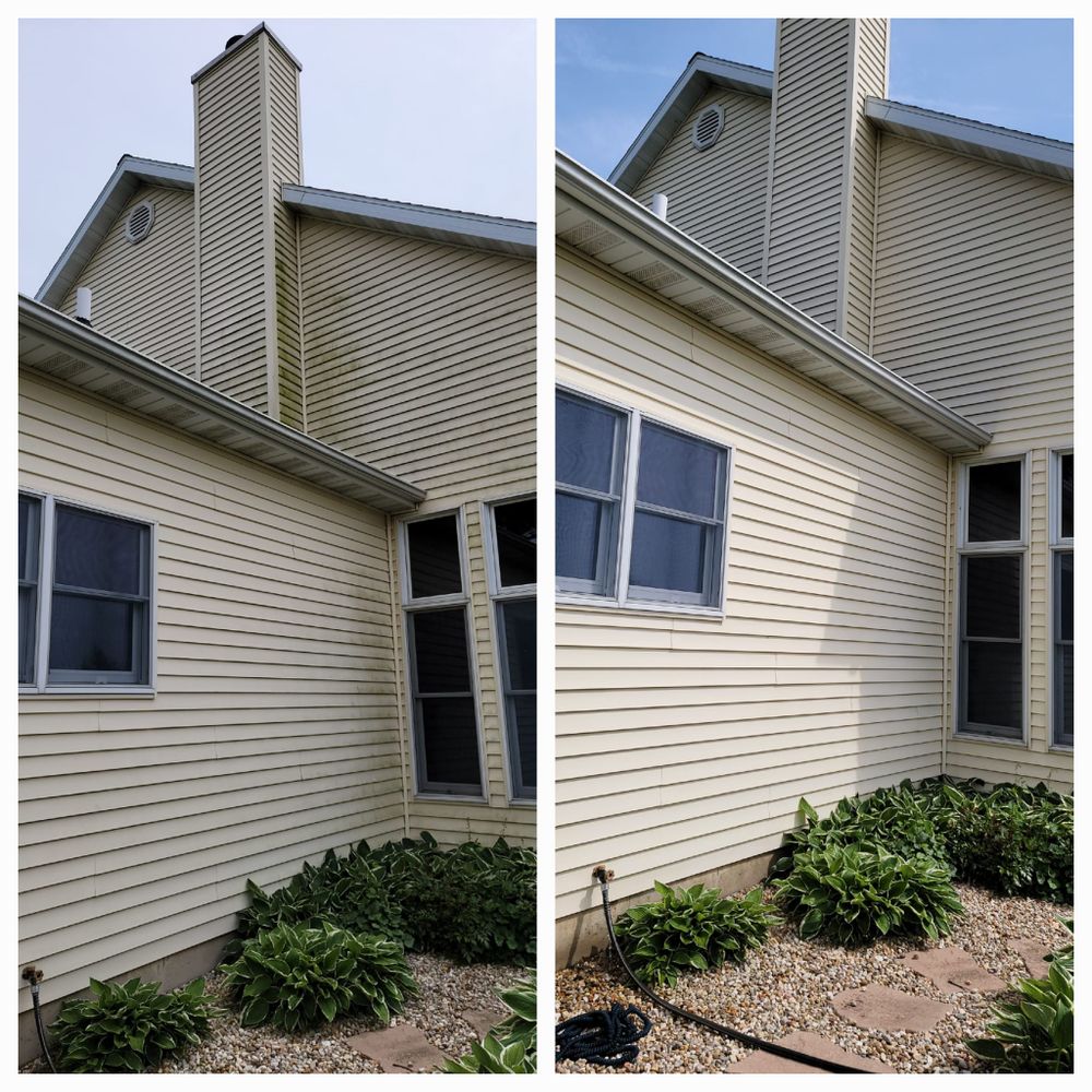 Residential & Commercial Power Washing company Marten Pressure Washing in Litchfield, IL