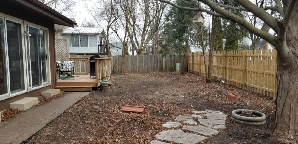 Before and After for Daybreaker Landscapes in McHenry County, Illinois